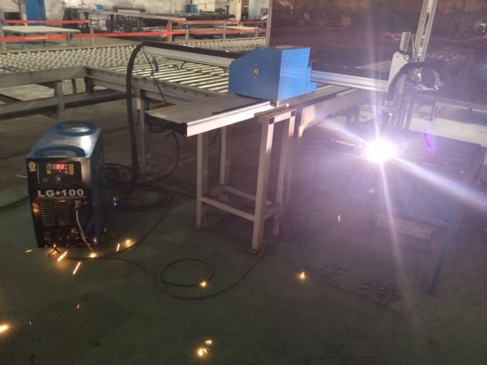 Metal skeri 1500 * 3000mm CNC plasma klippa vél Kína